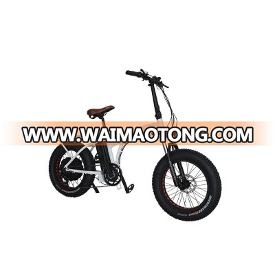 20 Inch Hot selling folding  fat tire electric bike