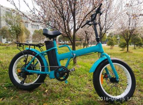 2017 New Design Foldable Electric Bike with Lithium Battery Bicycle